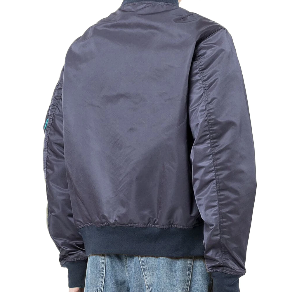 Men Rain Coat lettermen bomber Jacket 100% polyester trendy men jacket ribbed Caller packable men warm flight jeckt