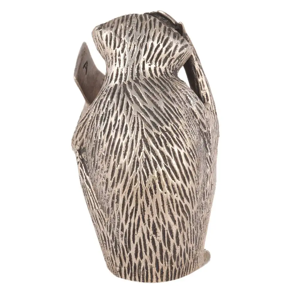 Handmade Indian Brass Antique Bronze Monkey Reading Book Sculptures Figurine Statue Home Decor Gift Items 11 x 5 cm SNC-248