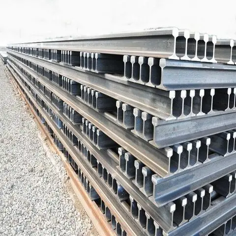 Quality Used Rails R50 - R65, Used Rail Scrap for sale /Used Railway Track in Bulk Used Rail Steel Scrap at cheap price