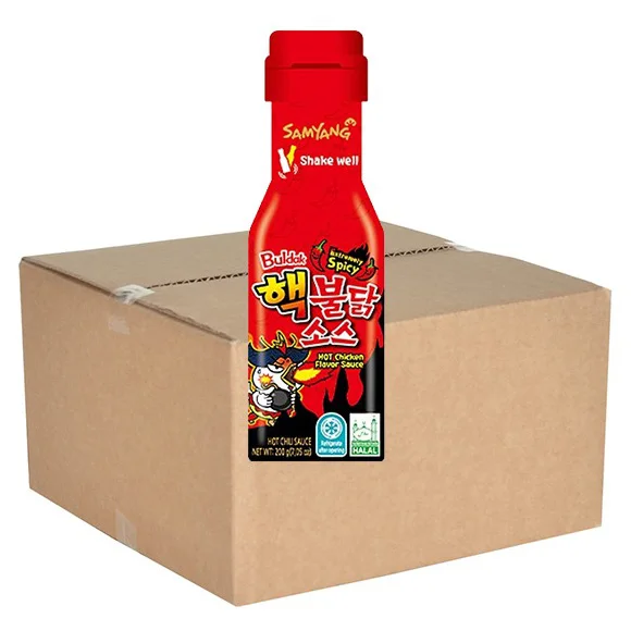 Double Spicy Chicken Flavor Sauce 200g Bottle Style Noodle Mix Noodle Spicy Sauce Samyang Buldak 2x Hot Chicken Flavor Sauce
