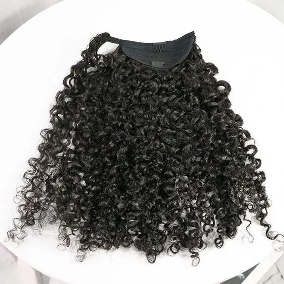 Wholesale  Human  Hair Extensions Double Drawn  vietnamese raw hair burmese curly