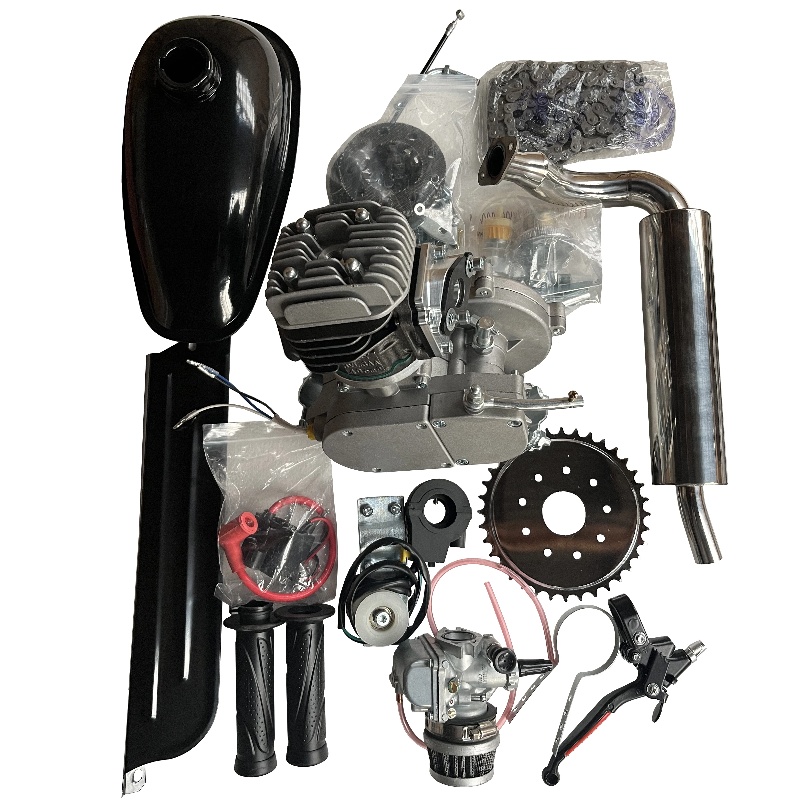 Newest Design Motorcycle Bike Gas Engine Motor Kit Aluminum Cylinder Gasket