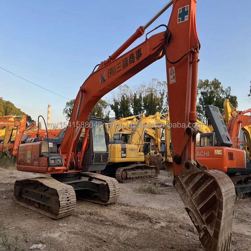 Used Hitachi excavator ZX200-6 crawler excavator for sale excavator hitachi ZAXIS 200 200-6 with imported engine