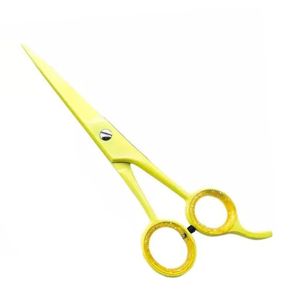 Best Selling OEM Design Professional Hairdressing Scissors With Adjustable Screw And long Metal Handle Best Barber Tools