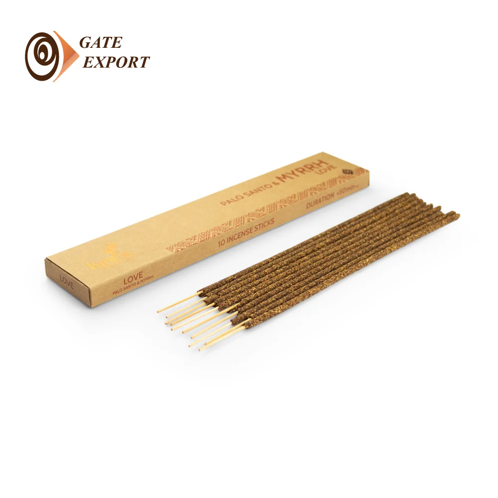 2024 New Ispalla Palo Santo Myrrh Incense Sticks  Natural Incense Peru