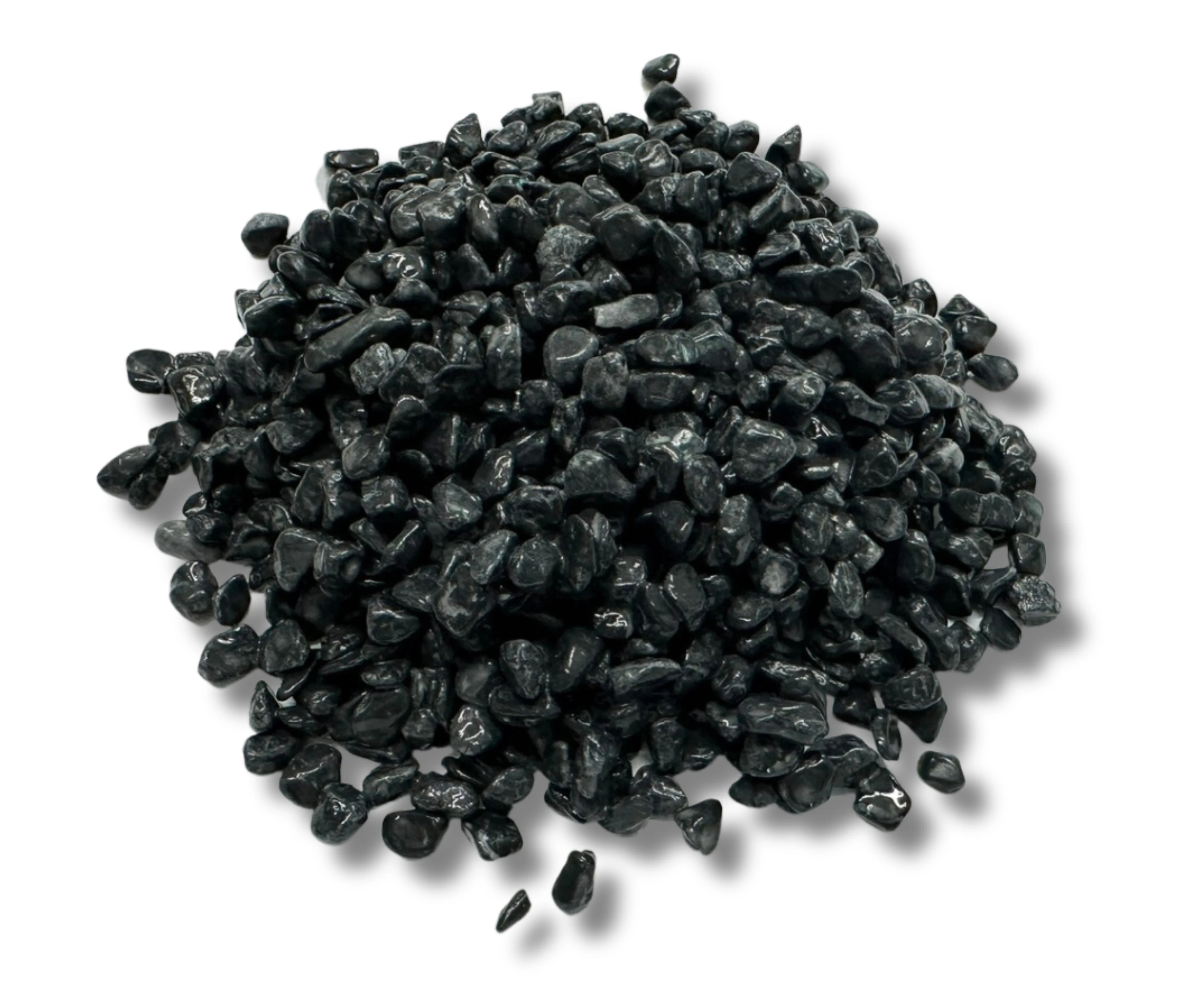 Vietnam Black Tumbled Pebble Stone small size 1-3mm Super Cheap, many colors, s