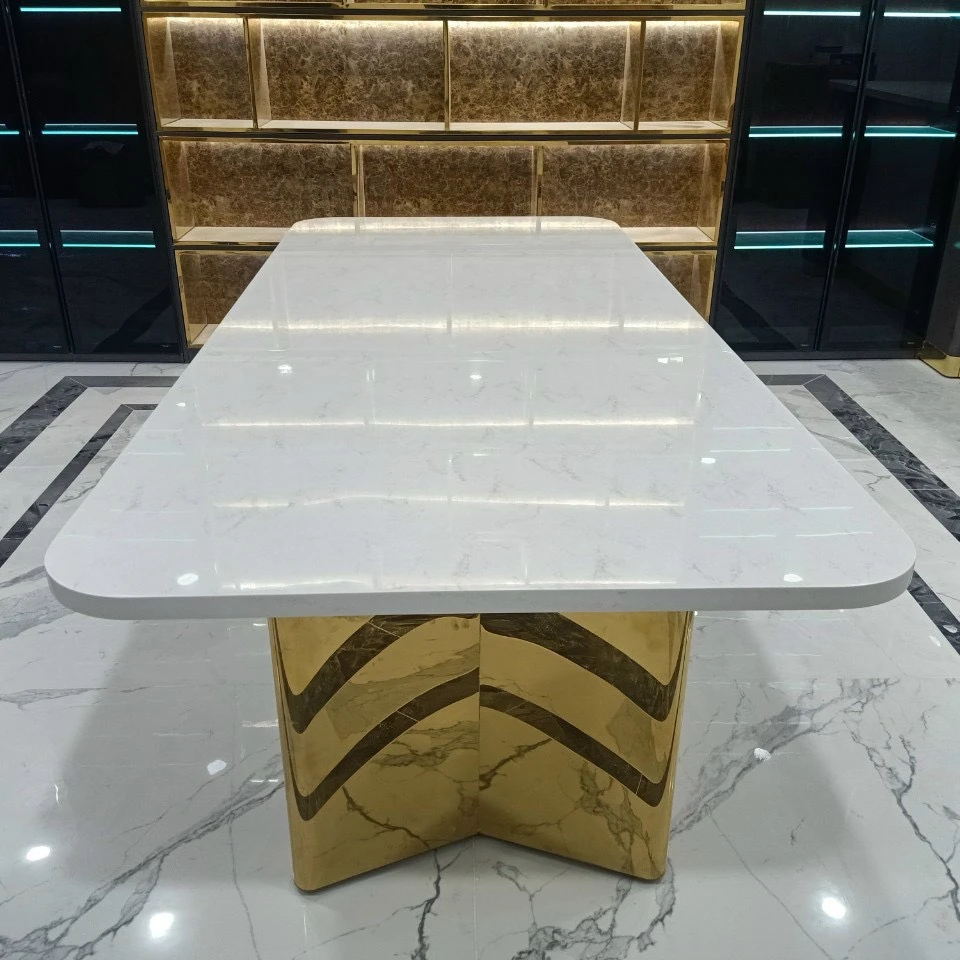 Artificial Stone Sheets Surface Surface Solid Modified Acrylic Sale Long Office Table