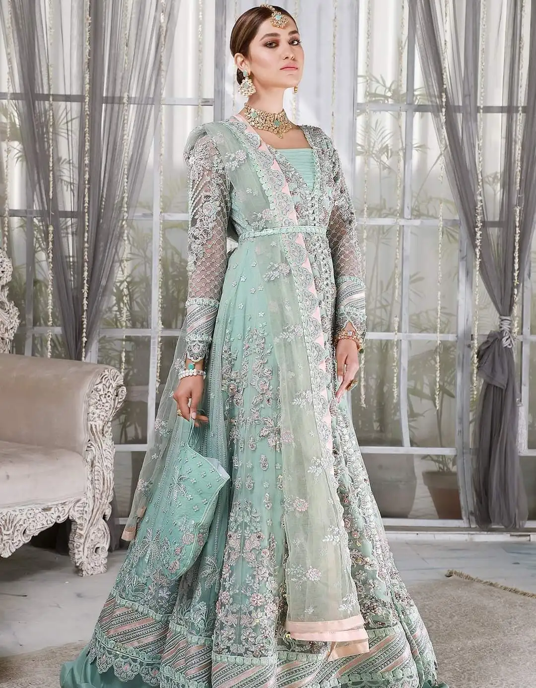 Wholesale Indian and Pakistani Wedding Reception Dresses  Women Salwar Kameez Designs  Ladies Shalwar Kameez 2023