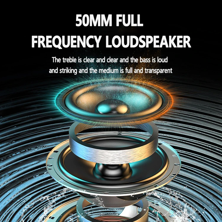 New Bluetooth speaker Portable HIFI stereo sports car home Bluetooth speaker