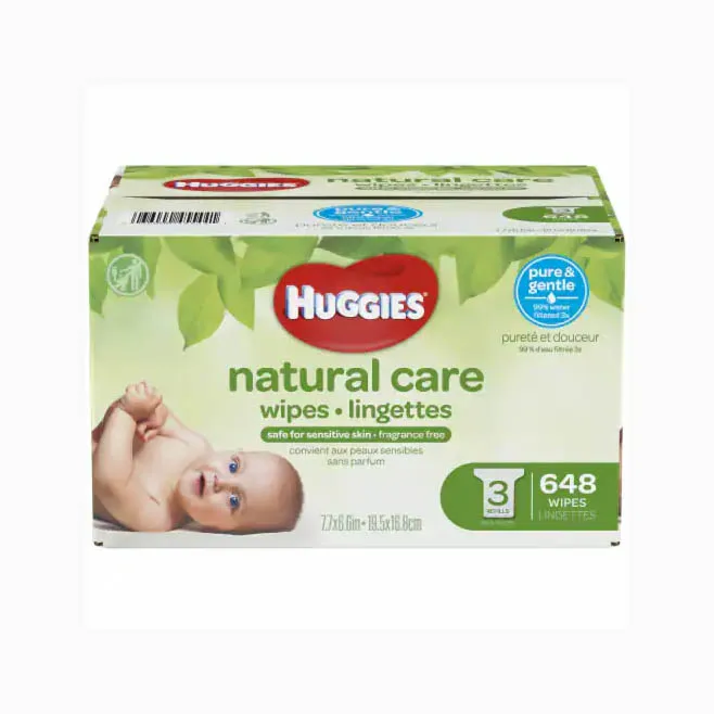 HUGGIES BABY WIPES PURE 56 PC BASIC