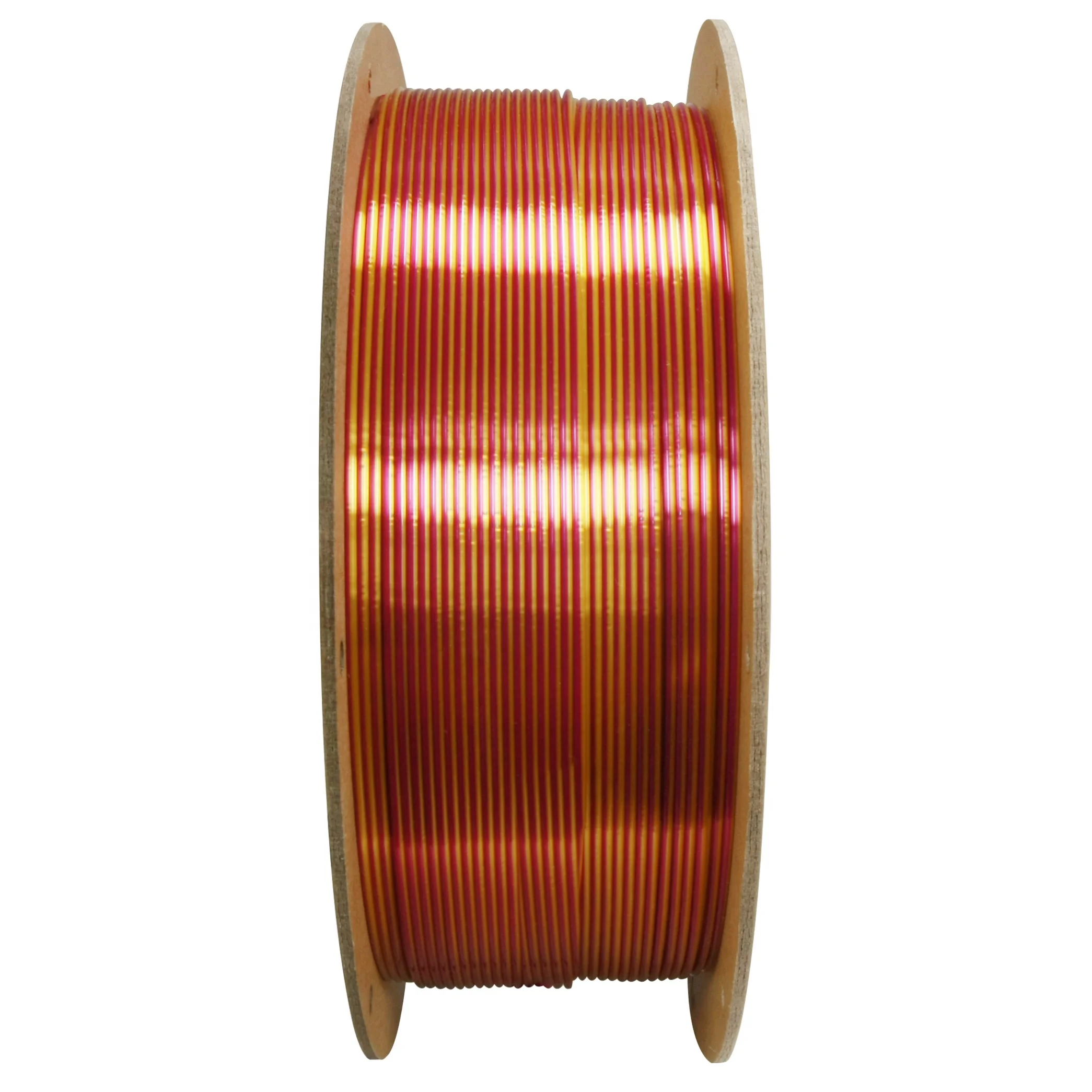 Factory Price Custom 1kg / 1.75mm Polymaker PolyLite PLA Silk Dual Colors Silk Shiny 3D Printer PLA Filament