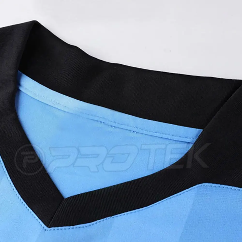 Hot Sale Sportswear Soccer Uniform Set plain blank Mesh Polyester OEM Custom made Soccer Uniform