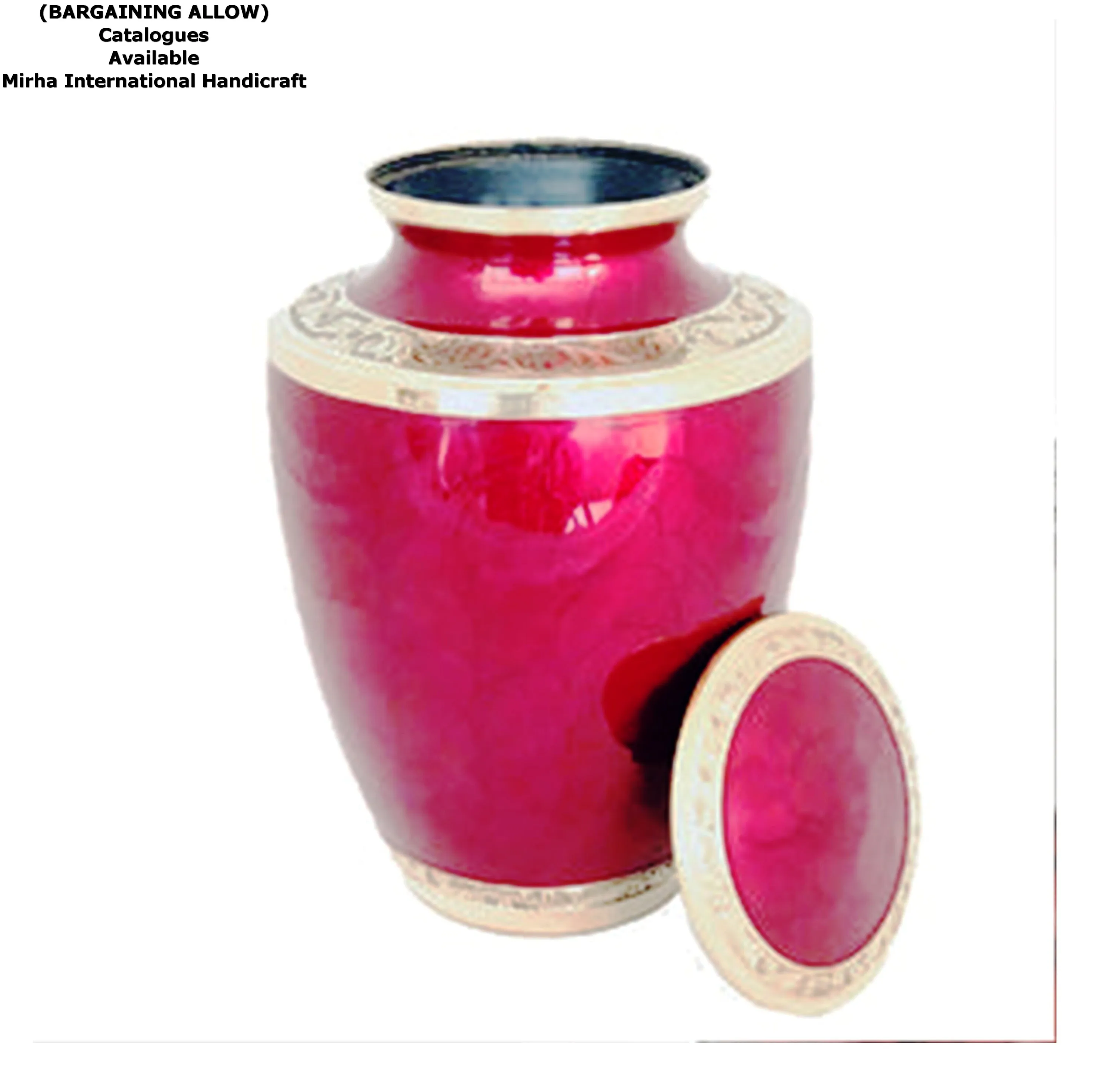 High Quality Human Ashes Urns for Women and Man Radiant White Cremation Urn