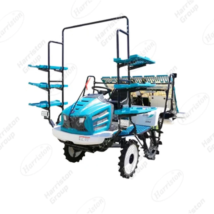 2ZG-6 high-efficiency 6-row high-speed rice transplanter for sale