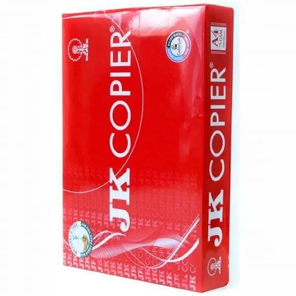 JK  Copier A4 70gsm Copy Paper 500 Sheets/80 GSM A4 Copy Papers , Office Paper for Sale at Factory Price Europe Standard