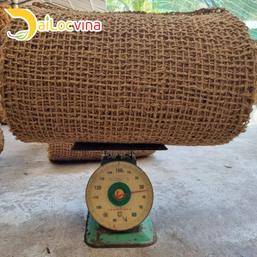 COIR NET USED IN LANDSCAPING AND GARDENING COIR FIBER NET VIETNAM
