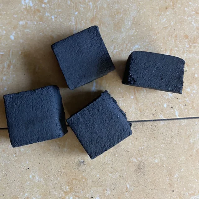 Premium Coconut Shisha Hookah Coal Cube Briquettes Less Ash, Longer Lasting, Clean Burning
