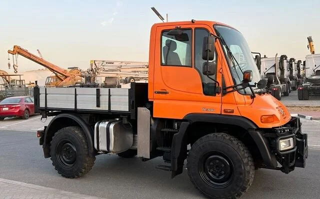 Used Mercedes-Benz Unimog U530 - Low Mileage Ex Demonstrator Used Dump Truck 420hp  UNIMOG  guindaste PK 12502utput Transmission
