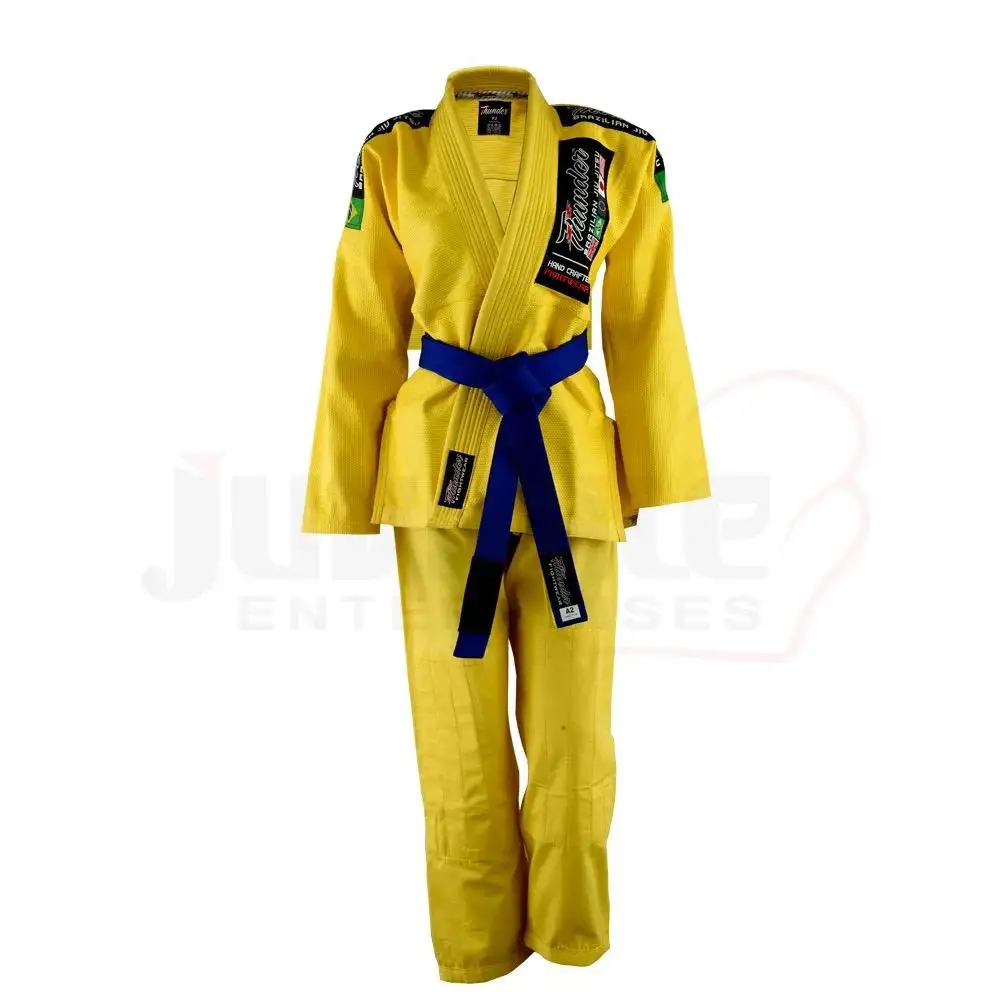 Professional Plain Jiu Jitsu Blue Gi Bjj kimono BJJ Gis Custom BJJ Gi White for Men Brazilian jiujitsu Uniform
