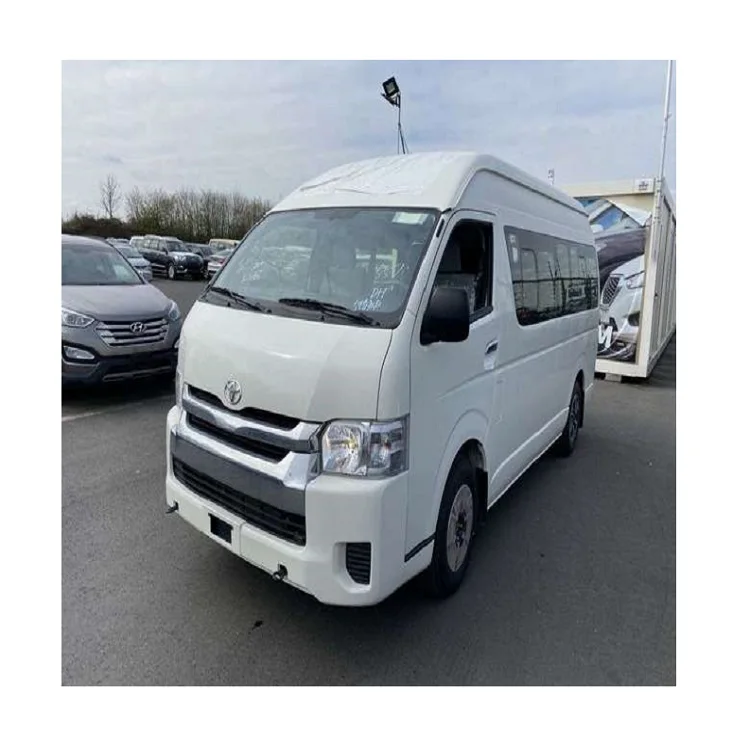 Used Mini Bus 2022 Toyotas HIACE 16 Seats White Color - Toyota Hiace Van