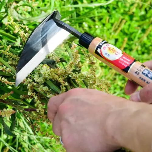 Japanese Weeding Sickle Hounen Kihan HT-0967 Specially Selected Surface Steel Scythe Made in Japan