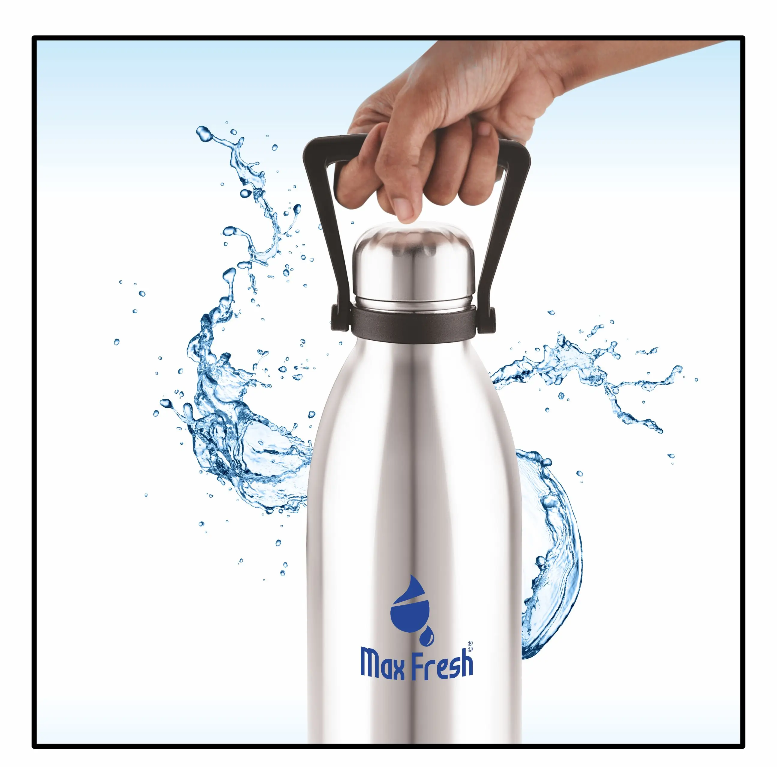 Maxfresh M24 Plus 304 нержавеющая сталь Горячая и холодная вакуумная фляга термос экспортная качественная бутылка