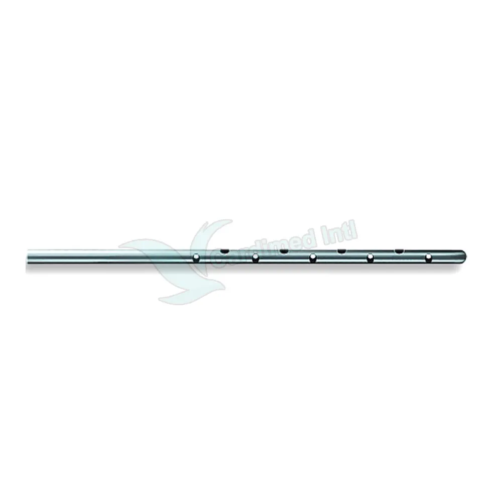 Plastic Surgical Instruments Connector Liposuction Infiltration Luer Lock Straight Stainless Steel Cannula
