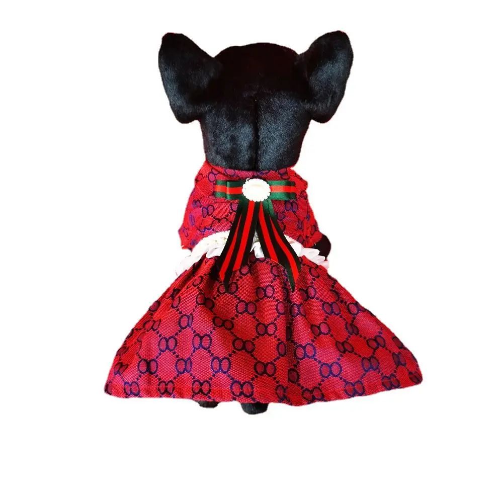 Custom wholesale  pet clothes   fashionable style  bow tie pet apparel