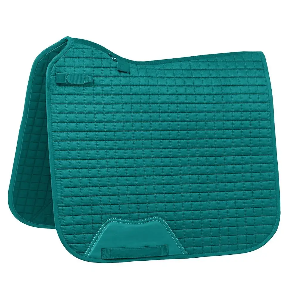 2023 Dressage and Jumping Style Horse Saddle Pad Cotton Filled with Polycotton Lining for Horse Riding
