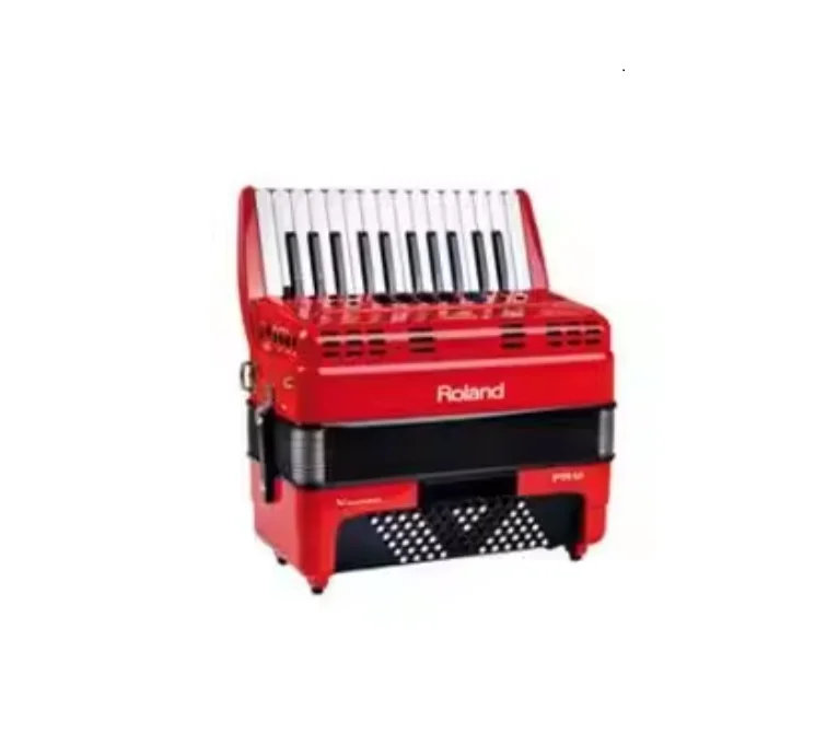 New Arrival FR-1X V-Accordion 26-Key Chromatic Digital Piano Accordion with 72-Bass Black Keyboard