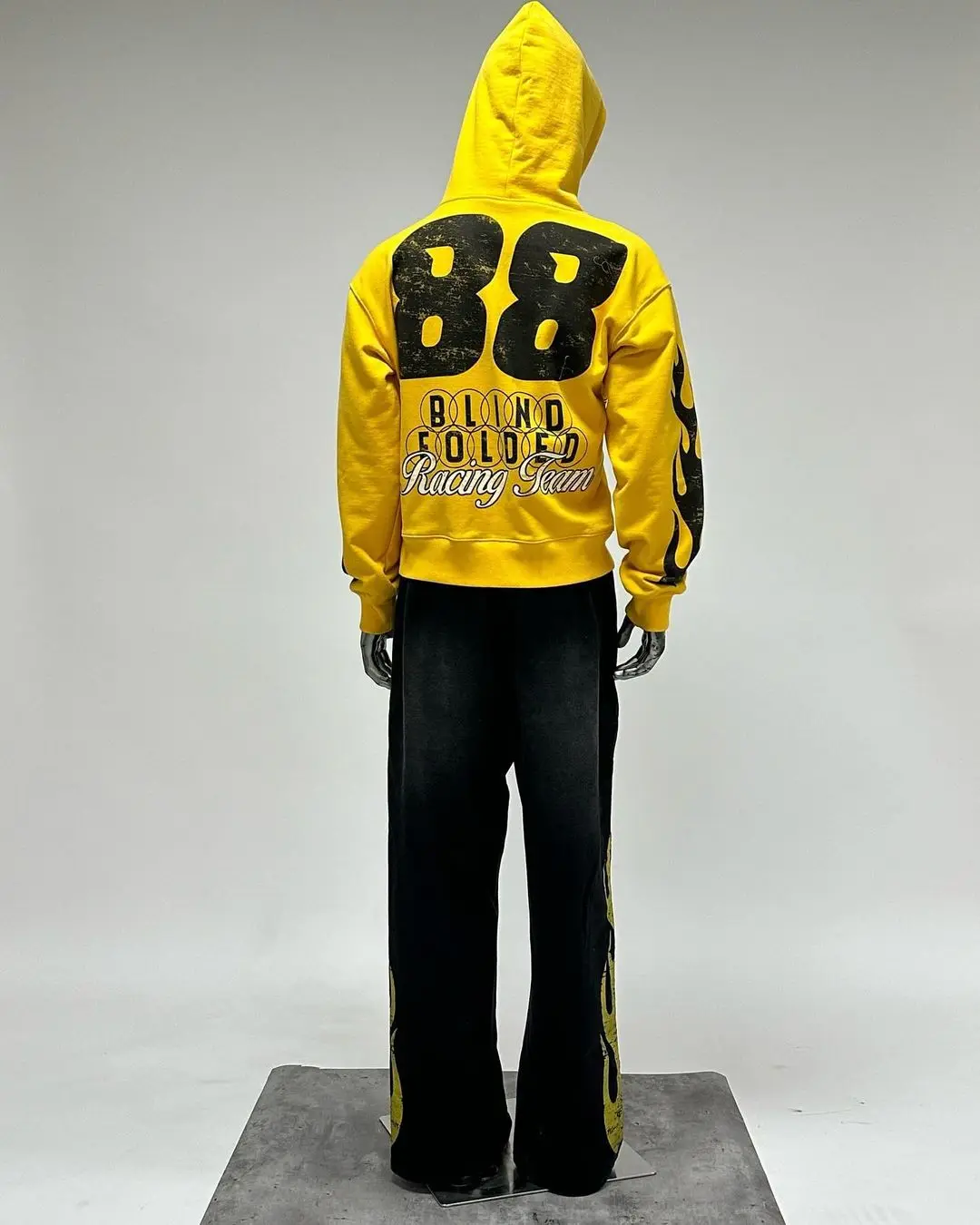 Slim Fit Patchwork Tracksuit Bottoms Hiphop Tracksuit Unisex Sets 100% Cotton Hoodie Set Two Piece Set Jogging Tracksuit For Men