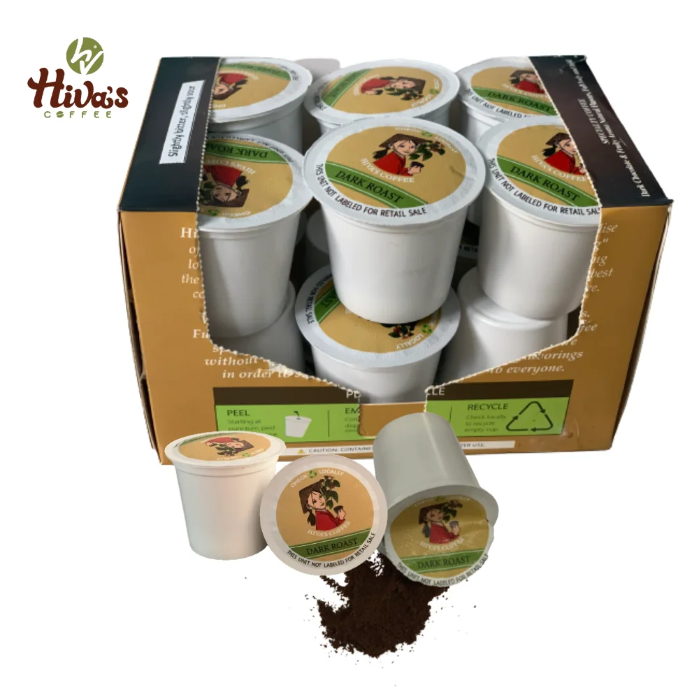 Viet Nam factory coffee Kcup Arabica Premium Coffee Pods Ground coffee 12gr Mellow Good price Private label Ready to export
