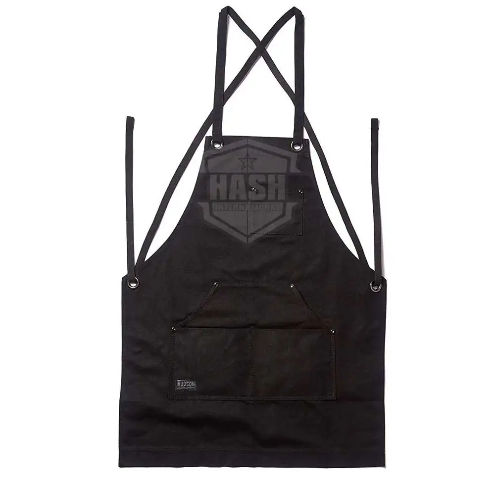 Wholesale Heavy Duty Canvas Work Apron Waterproof and Adjustable Unique Style for Kitchen or Salon Use Cheap Price