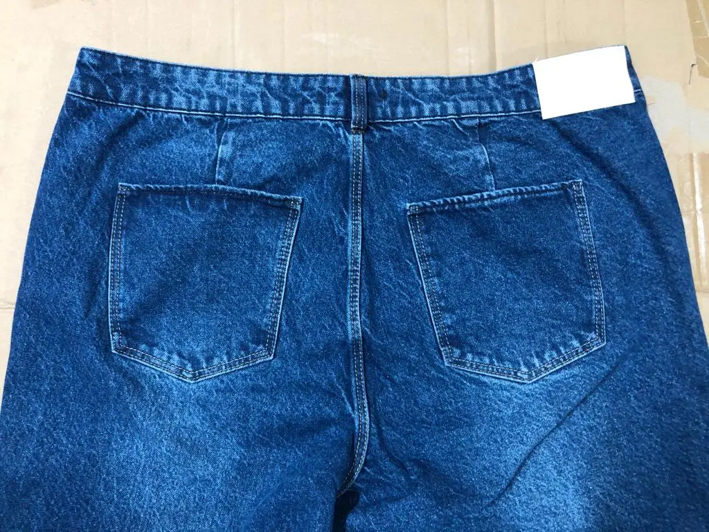 Wholesale New Fashionable Latest Womens Ripped Cotton And Spandex Jeans Stretch Destroyed Slim Fit Denim Pant From Bangladesh