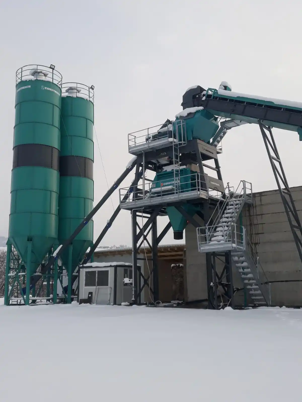 120 m3/h CONCRETE MIXING BATCHING PLANT WITH 2 YEARS WARRANTY HIGH QUALITY LONGLIVED MACHINE