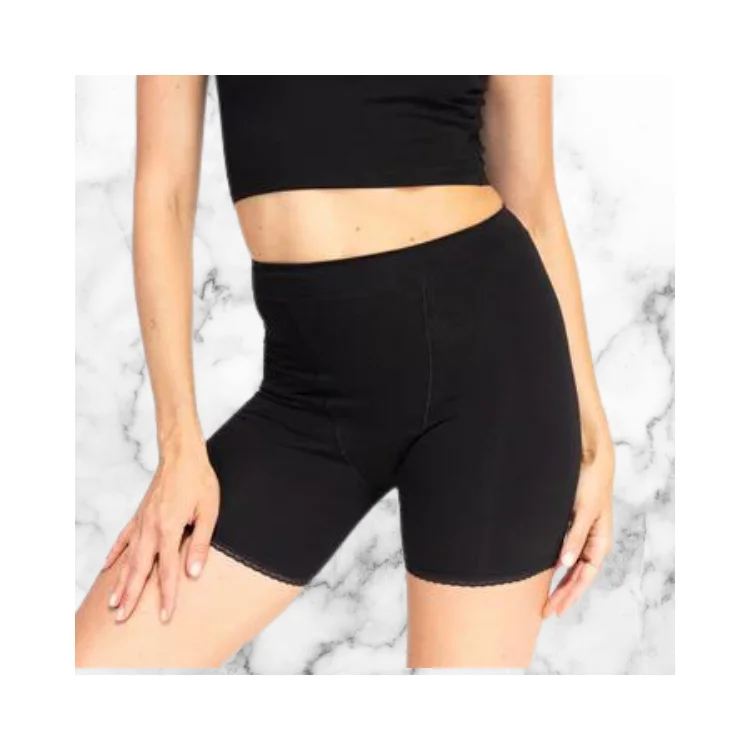 Новые женские защитные брюки лучший продукт леггинсы из органического хлопка боксеры упакованные в пластиковые пакеты сделано во Вьетнаме