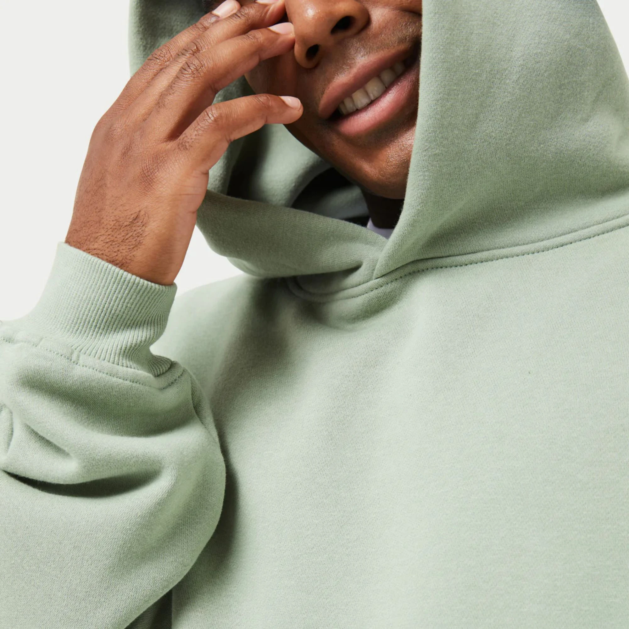 Premium Fashion Hip Hop Design Solid Color Hoodie Custom Heavy Weight Organic Cotton Plain Unisex Oversized Essential Hoodie