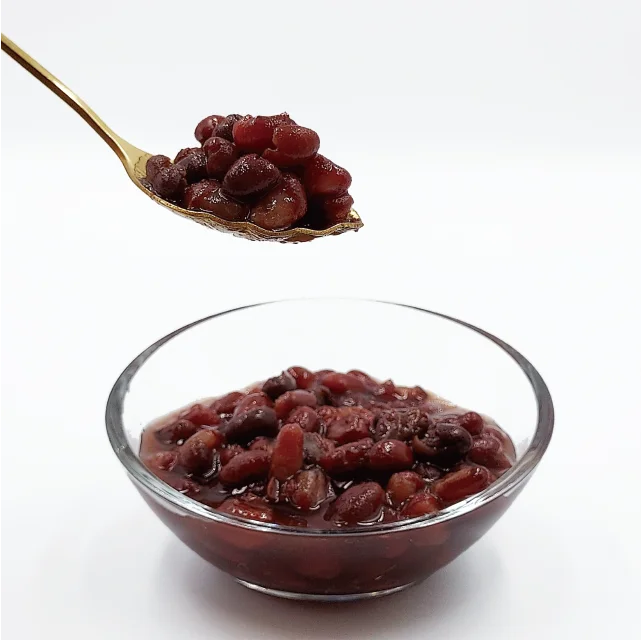 3 Kg Can Red Bean Canned Food for Bubble Tea Topping Ingredient