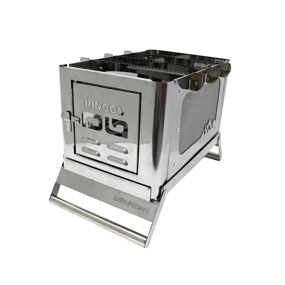 [Awesome Bridge] Hot Selling Camping Products Wood Stove Mini Fire Stand Portable for Camping and Travel