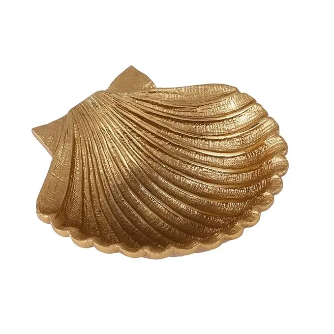 Decorative Metal Bowl Jewelry Trinket Tray Home Decor Wedding Gift for Her Desk Organizer Accessories Small Ring Holder Gold