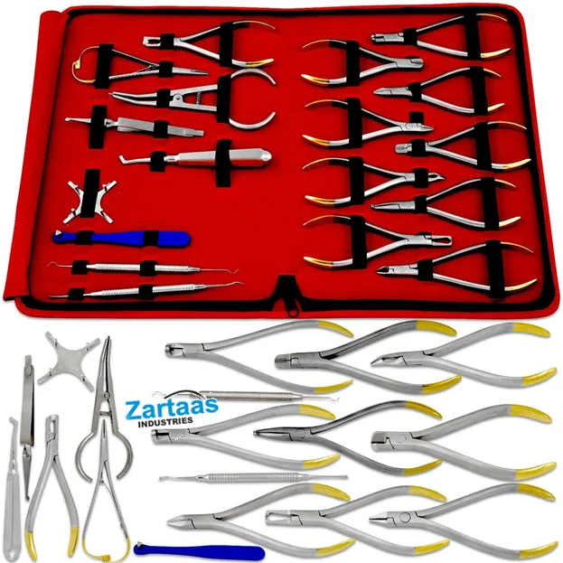 18 шт. набор стоматологических инструментов