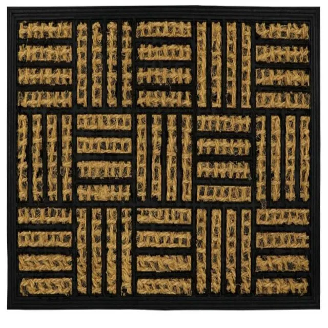 Handmade 100% High Quality Rubber Backed Coir Door Mats From India Unique And Durable Anti-Slip Door Mat For Your Home Or Office