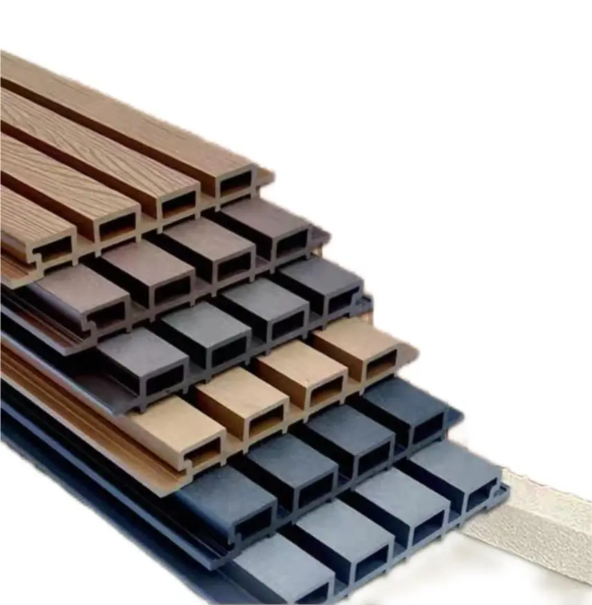 Good price high quality exterior WPC wall cladding outdoor great wall panel 3D wood grain wall board