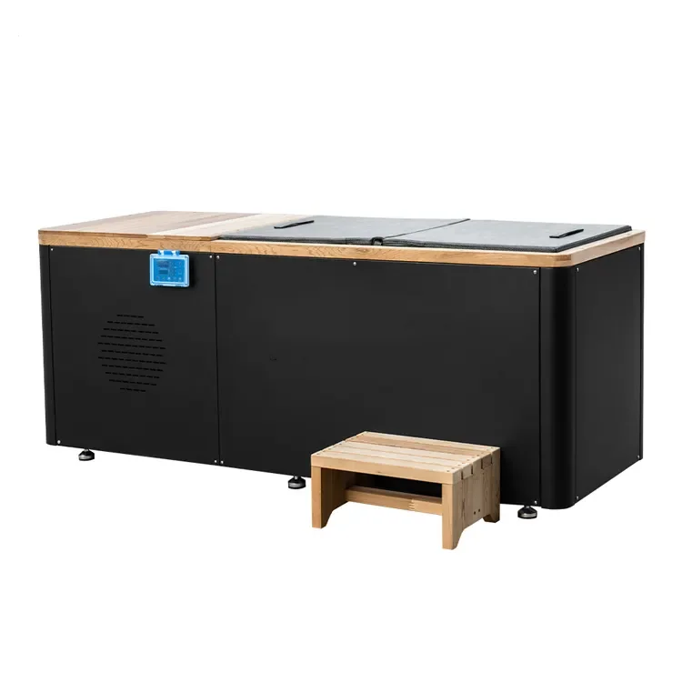 Новый дизайн, деревянная уличная деревянная ванна для холодной воды