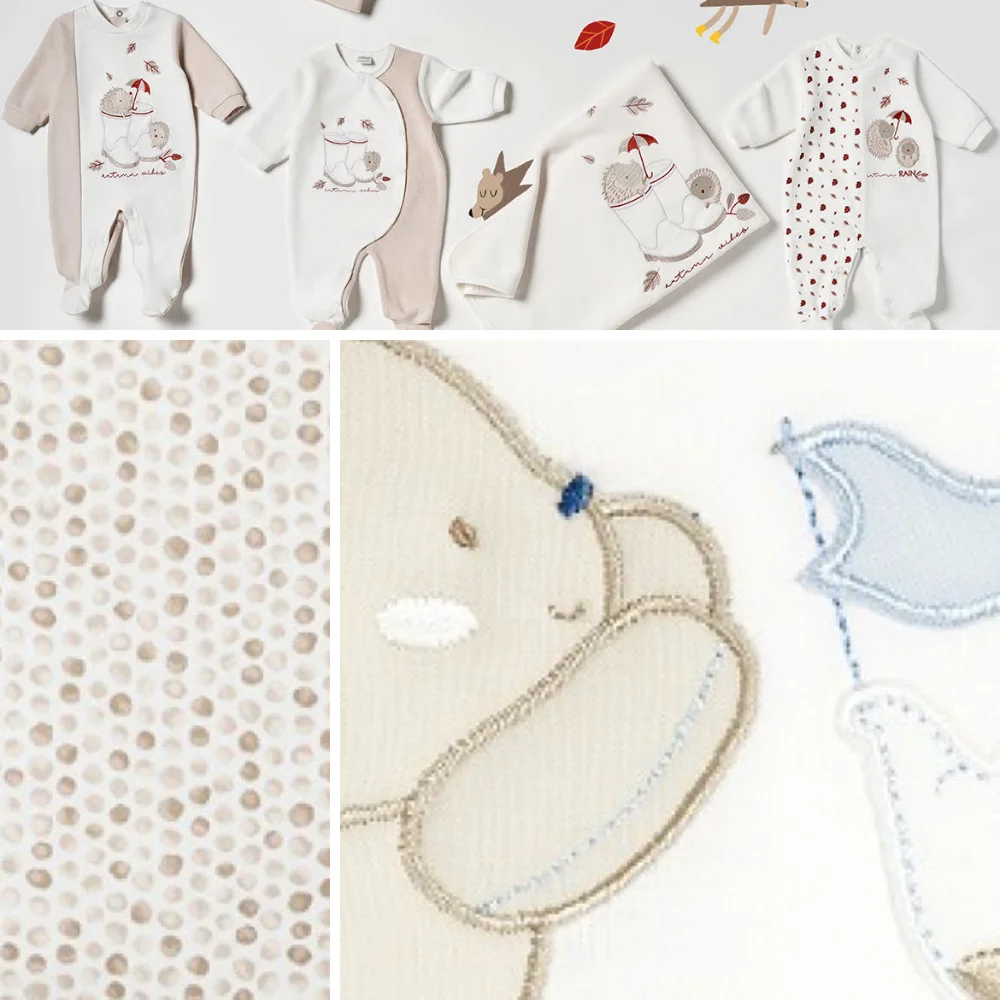 Customized Baby Products Waterproof Printed 100% Cotton Drooling Bibs For Baby Girls Hypoallergenic Towelling Bibs