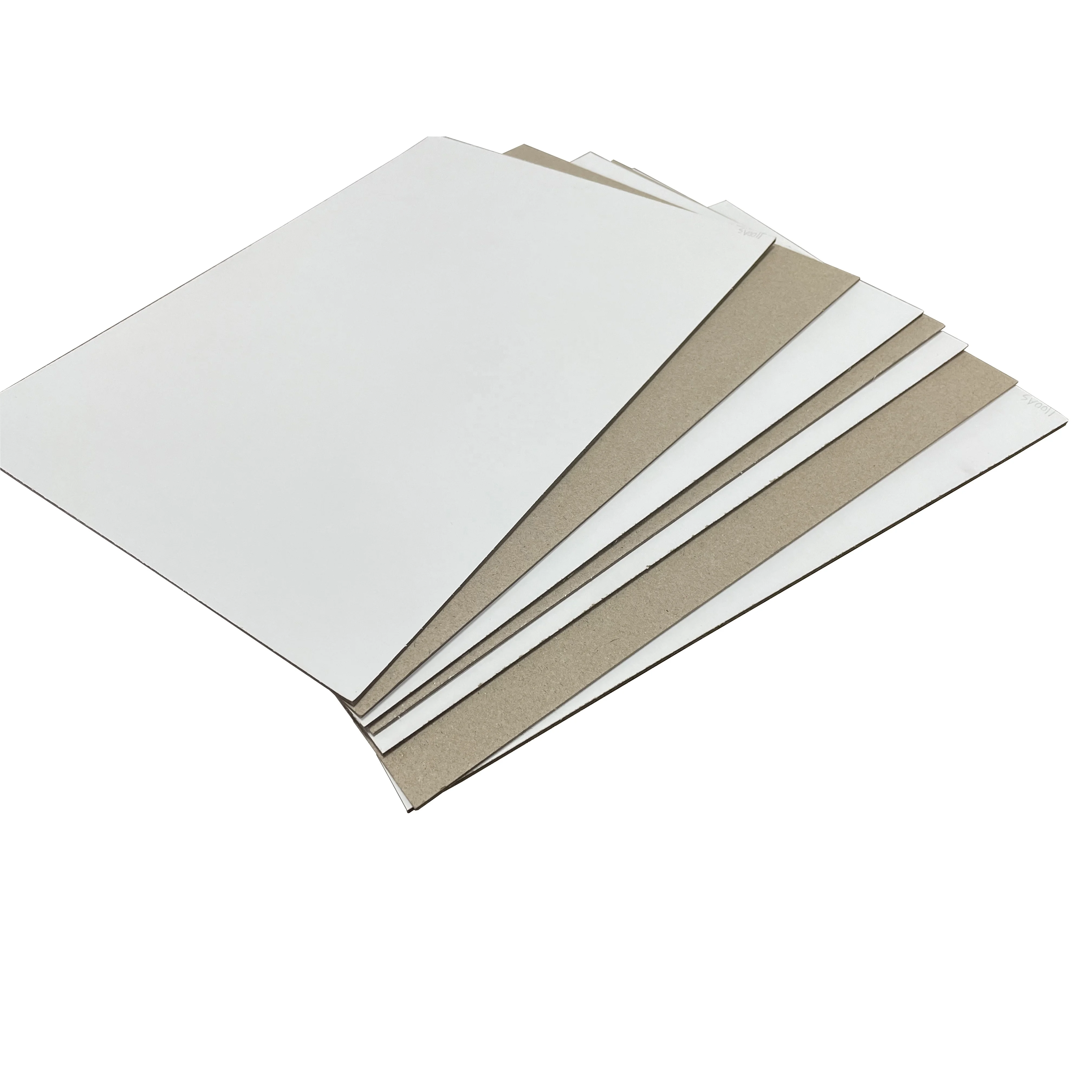 Shirt white fold cardboard 250gsm white cardboard paper white cardboard sheets