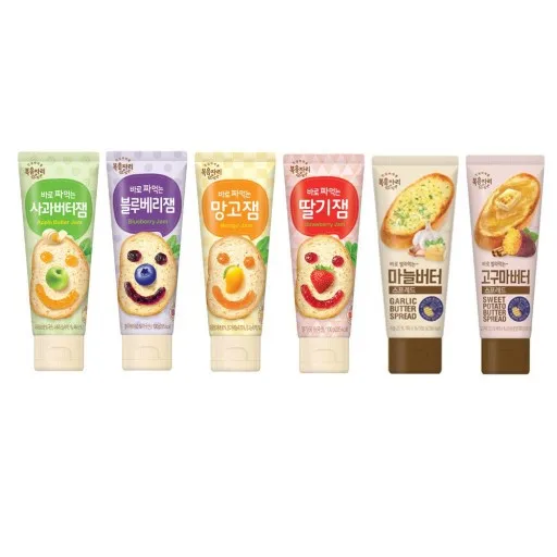Spread jam that you spread right away garlic butter sweet potato butter strawberry mango Spread jam 100g