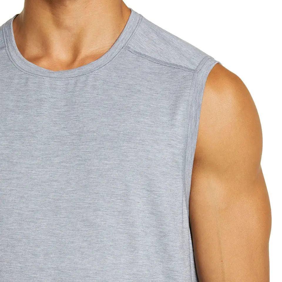OEM Gym Singlets Mens Tank Tops S GYM Tank Top Sports Clothes Stringer Bodybuilding Fitness Men Fashion Custom Cotton Spandex