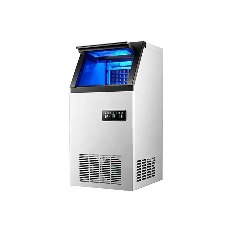 BD198 Liter DC 24V solar ice block machine 11lays commercial solar panel gel battery 70kg per 24 hours DIY ice maker for Nigeria