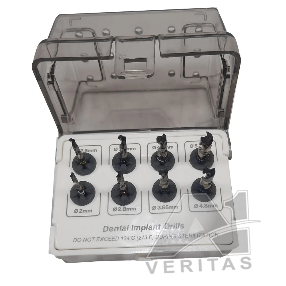 High-Precision Dental Implant Drills Kit for Optimal Implant Site Preparation A-1 VERITAS Dental Drill and Accessories